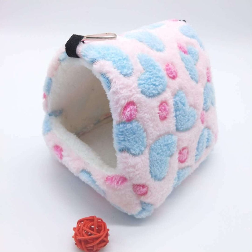 HarryHamster - Maison Hamster Douce avec Hamac