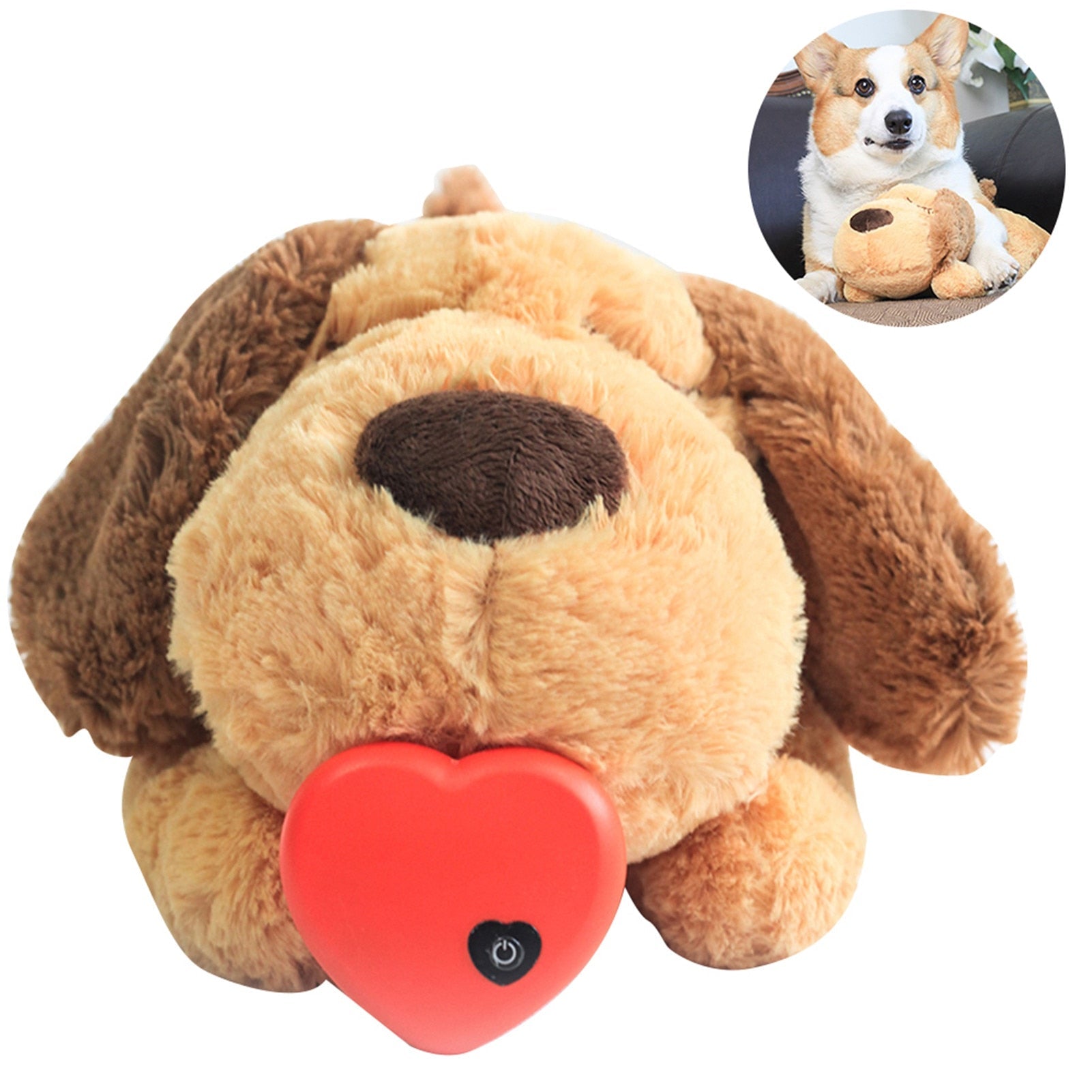 CuddlePup - Compagnon de Jeu Confortable pour Chiens