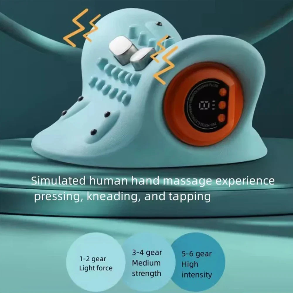 FlexEase - Masseur de nuque chauffant à vibration