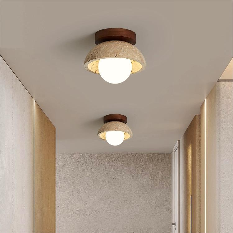 EdgeStone - Applique Murale Industrielle Beige Elegante