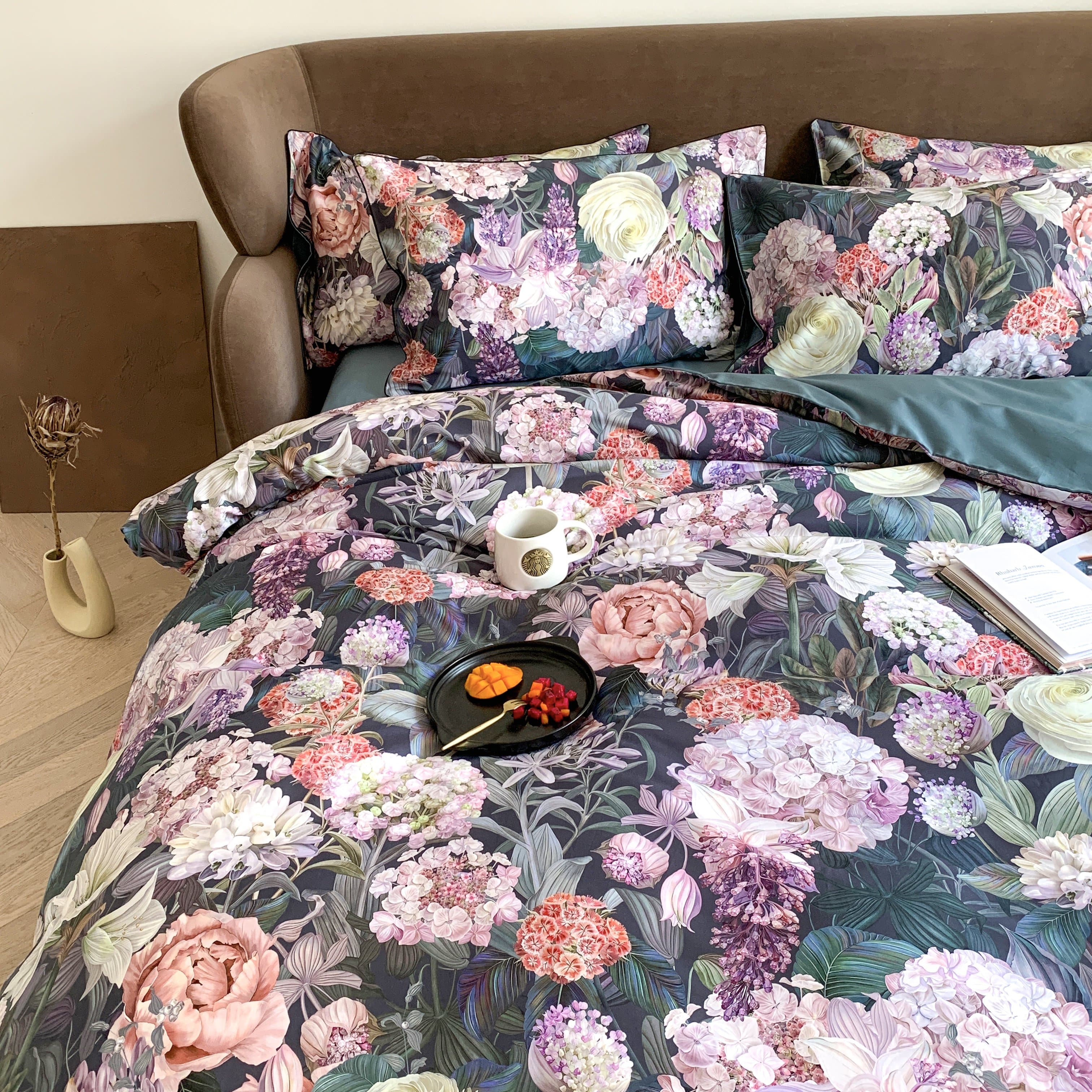 Amorose – Parure de Lit de Luxe en Coton Égyptien