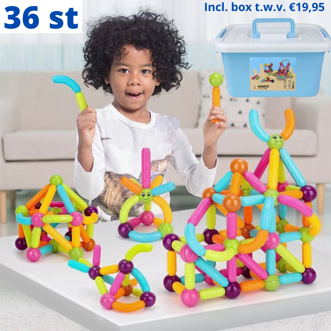 MagicBlocks Toy – Jeu Magnétique Créatif