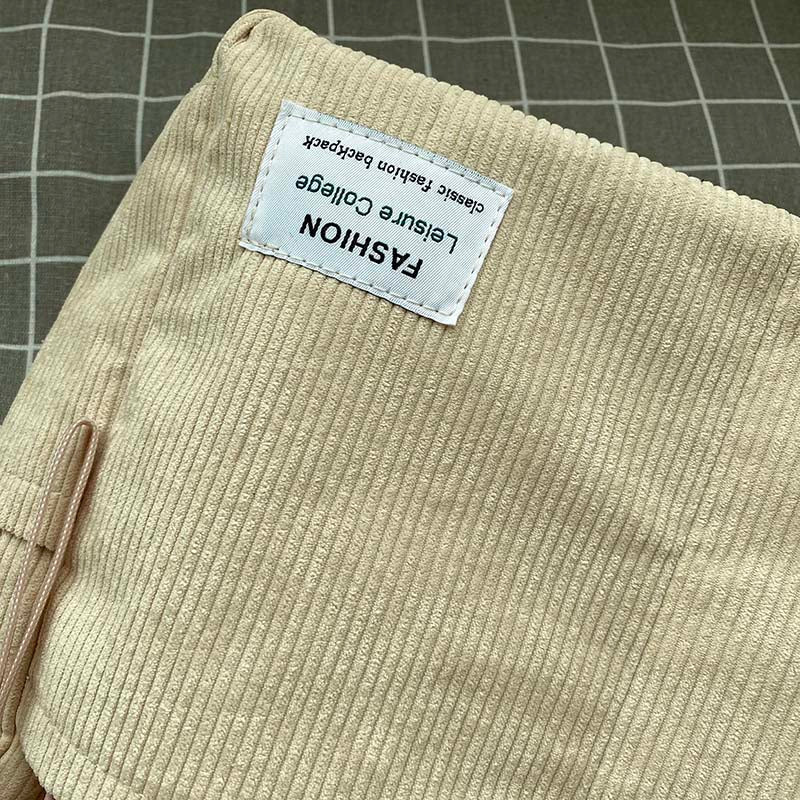 StyleLoom - Sac Bandoulière Velours Côtelé Luxe