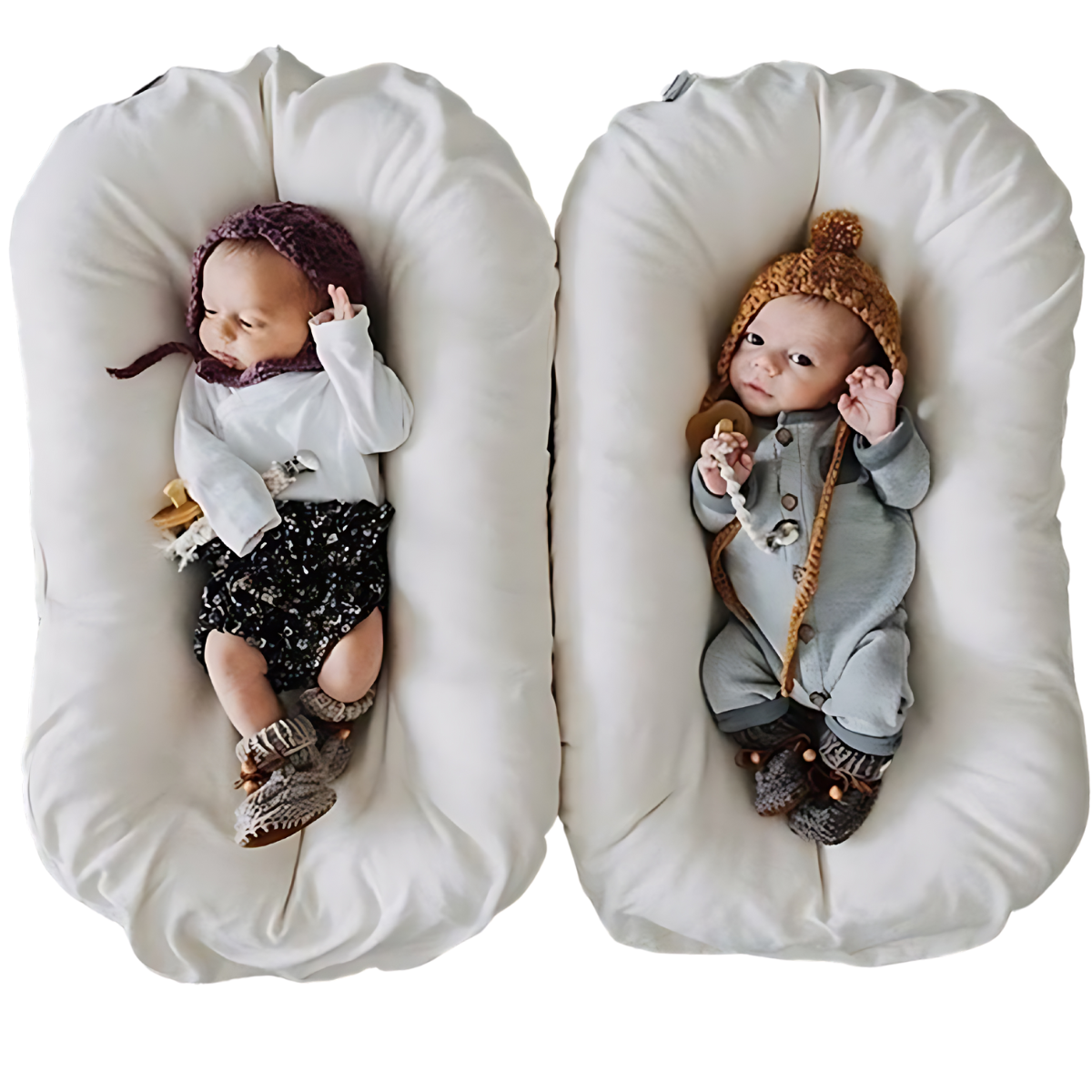 CuddleNest - Nid de Bébé Douillet Confort