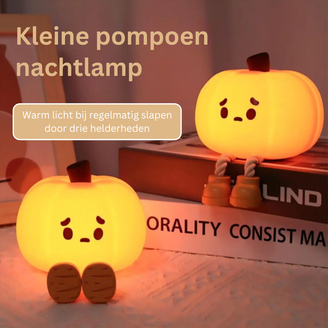 GlowPumpkin Light - Veilleuse Citrouille Lumière Douce