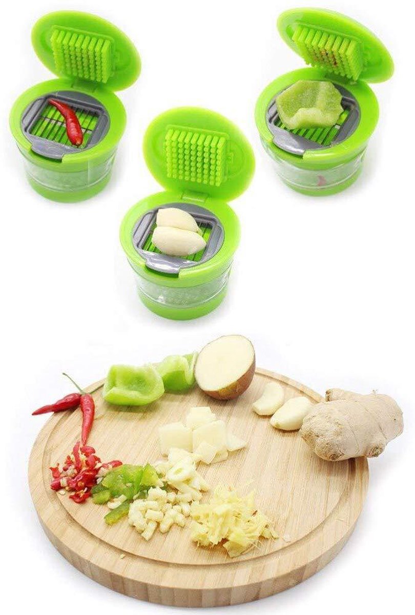 GarlicPress Pro - Presse-Ail Compact avec Réservoir
