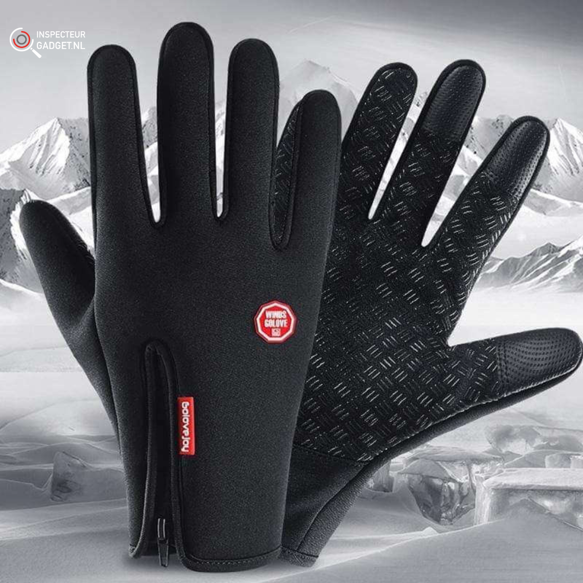 Zippy - Gants thermiques imperméables et coupe-vent pour l'hiver