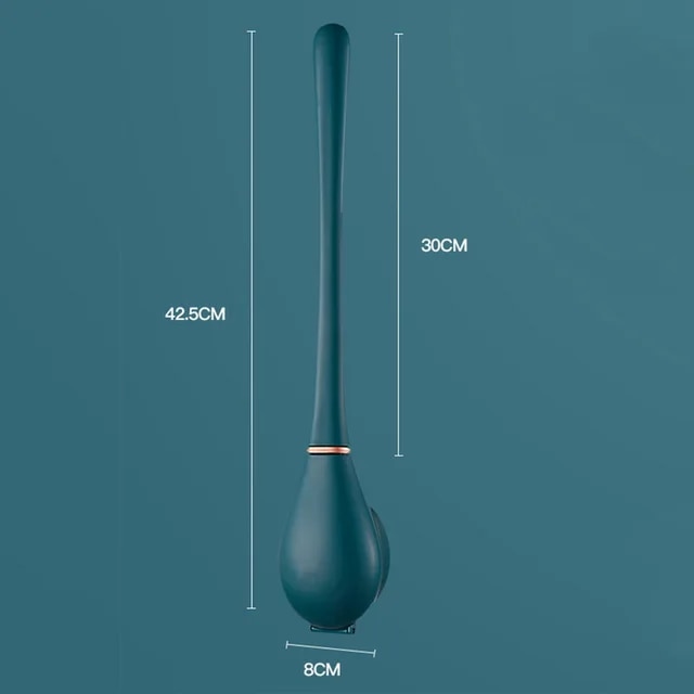 SumiClean - Brosse WC en silicone au design épuré