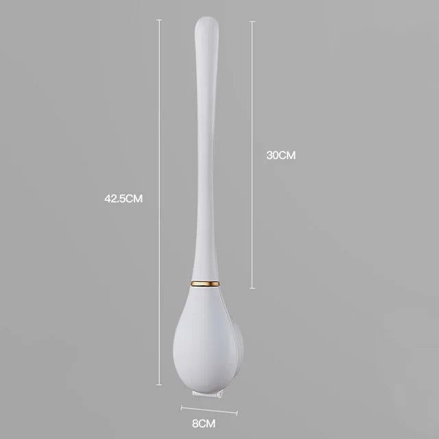 SumiClean - Brosse WC en silicone au design épuré