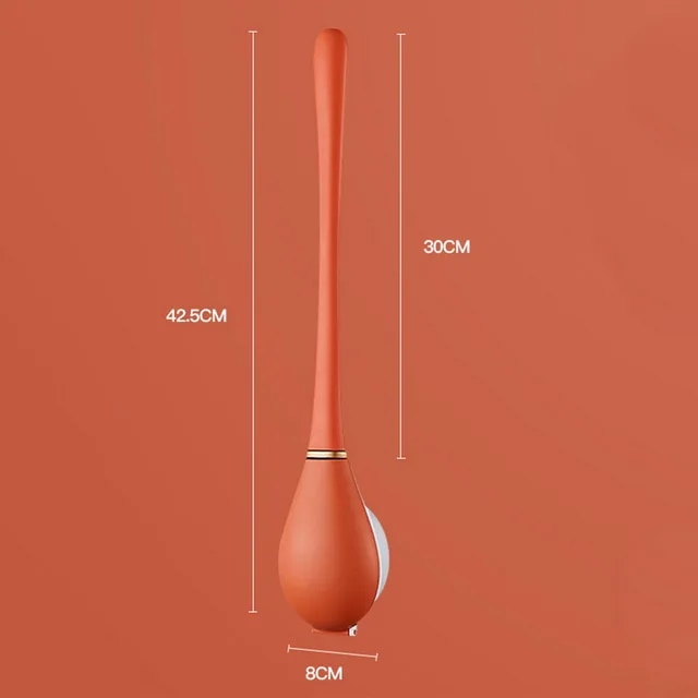 SumiClean - Brosse WC en silicone au design épuré