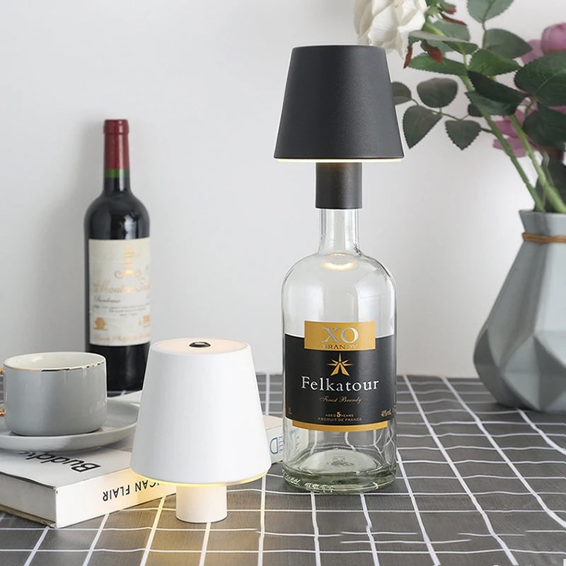 Bottlelight - Lampe de bouteille LED sans fil rechargeable