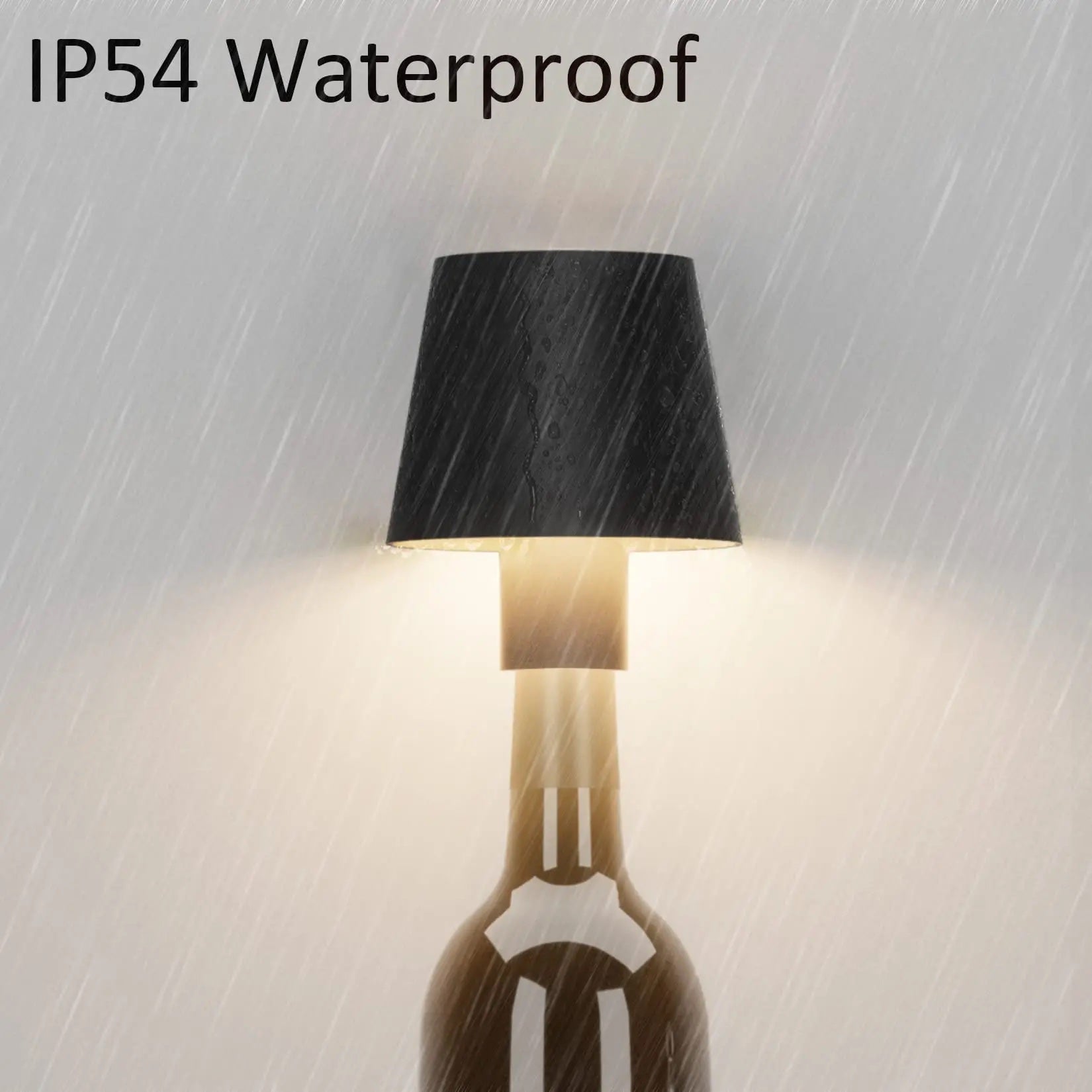 Bottlelight - Lampe de bouteille LED sans fil rechargeable