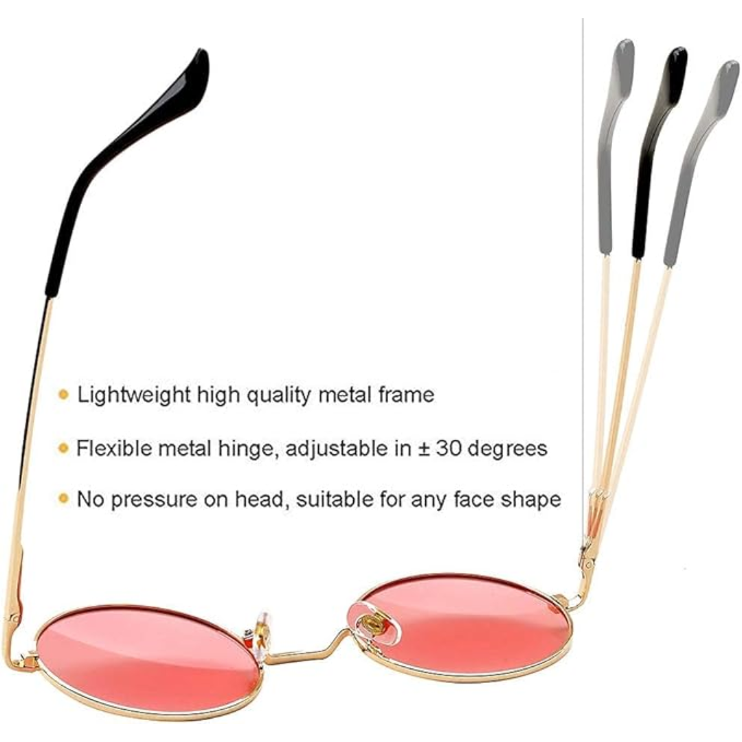 LennonShade | Lunettes de Soleil Rétro avec Verres Polarisés | Protection UV pour un Style Éblouissant 3