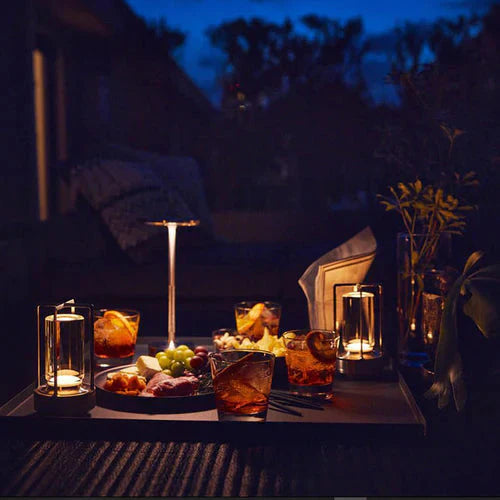 GlowBeam - Lampe de Table LED Rechargeable Sans Fil