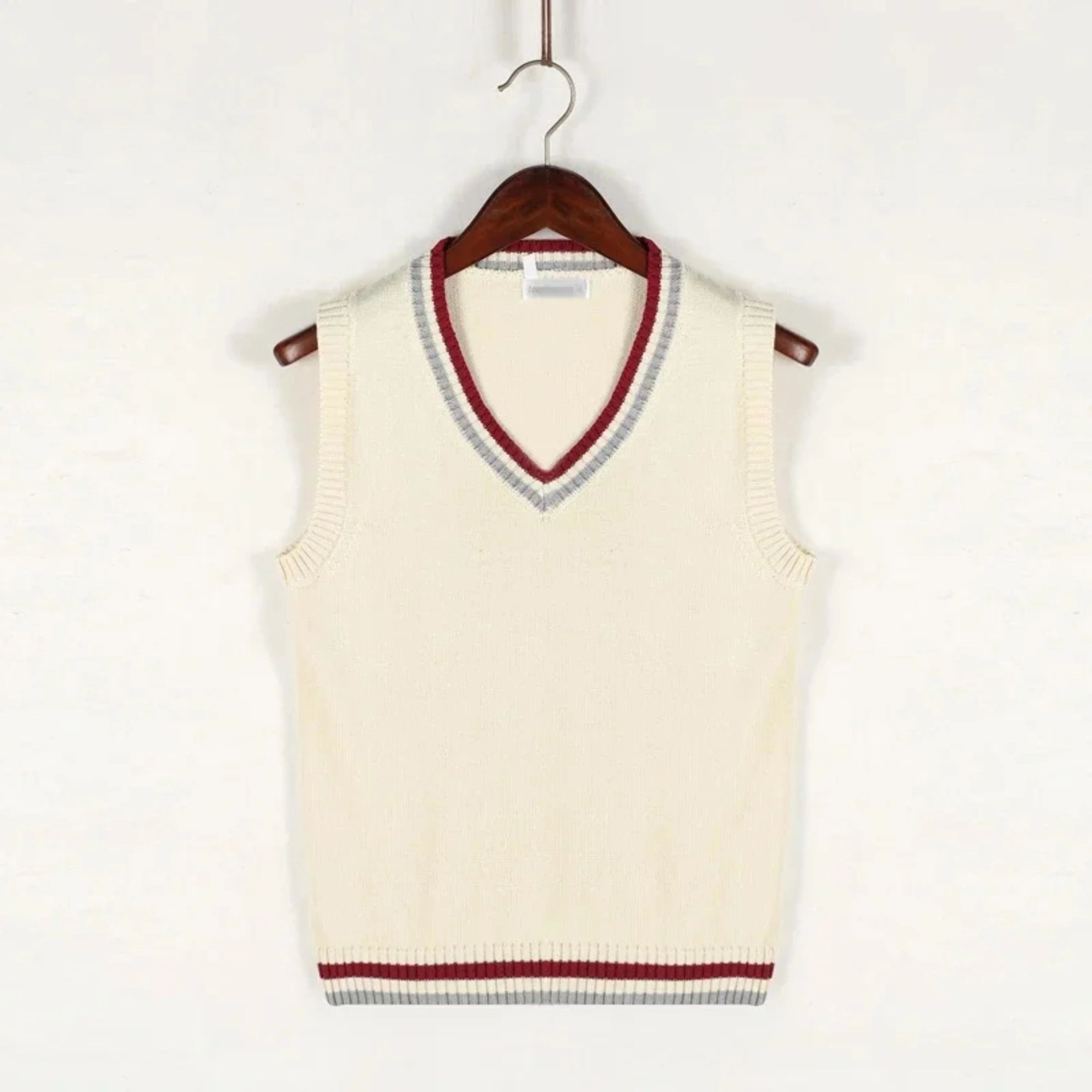 Liam | Élégant Gilet Sans Manches Pour Homme En Tricot Épais 4