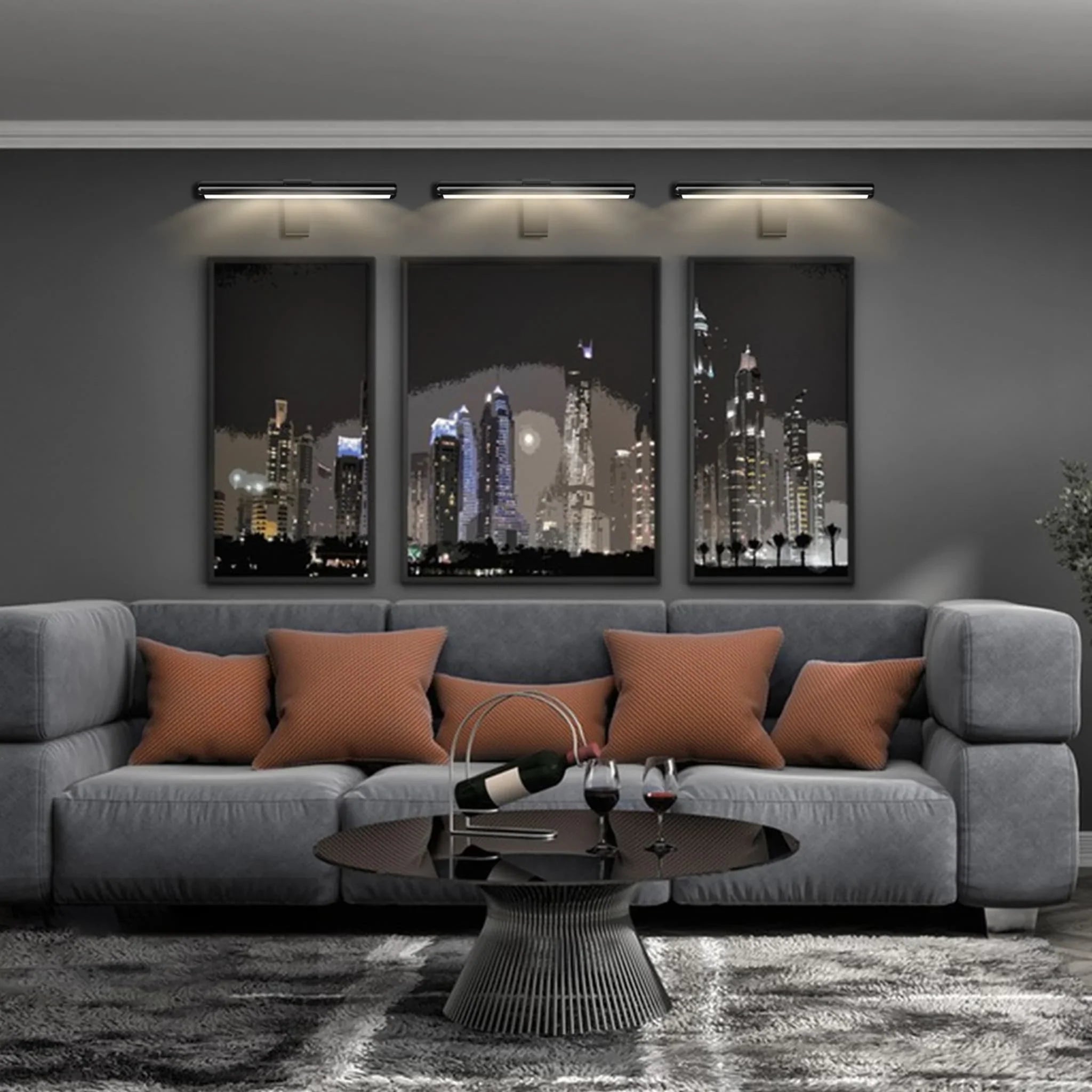 Gallery Light - Lampe Murale Sans Fil Rechargeable pour Tableaux
