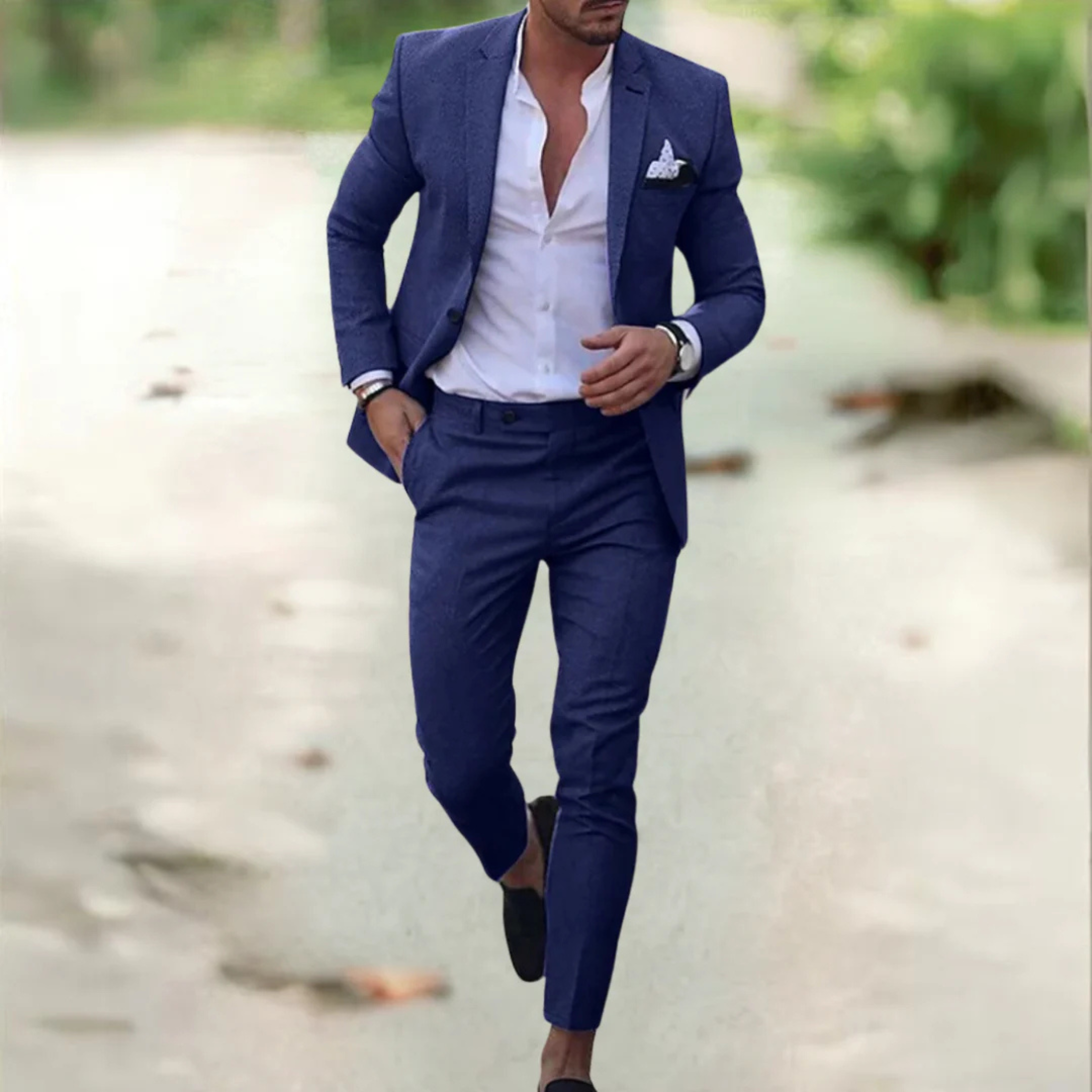 Lucas | Costume Élégant Slim Fit 0