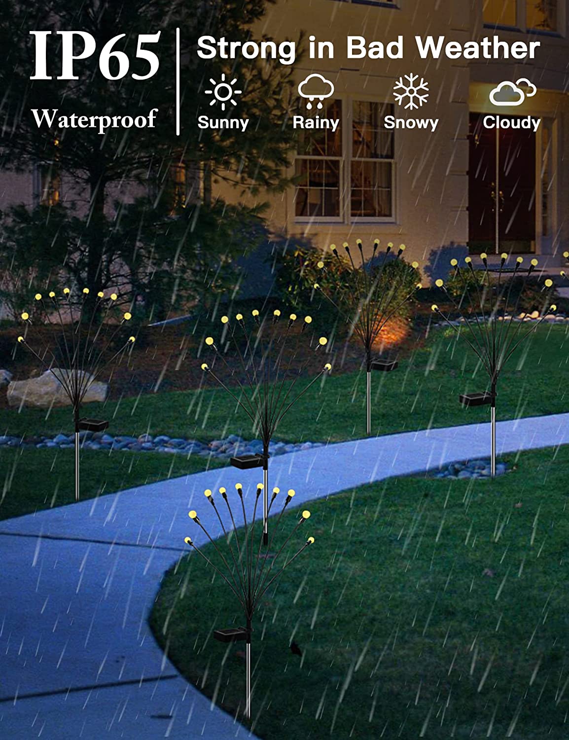 LuciolesSolaires | Charmantes Lumières LED Étoilées pour Jardin 4