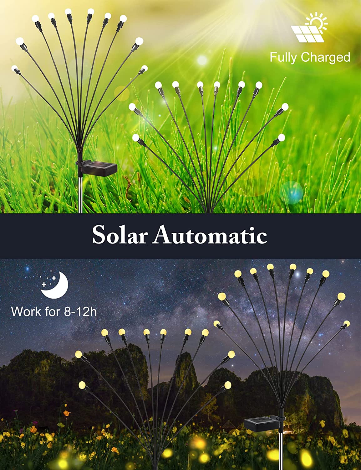 LuciolesSolaires | Charmantes Lumières LED Étoilées pour Jardin 6