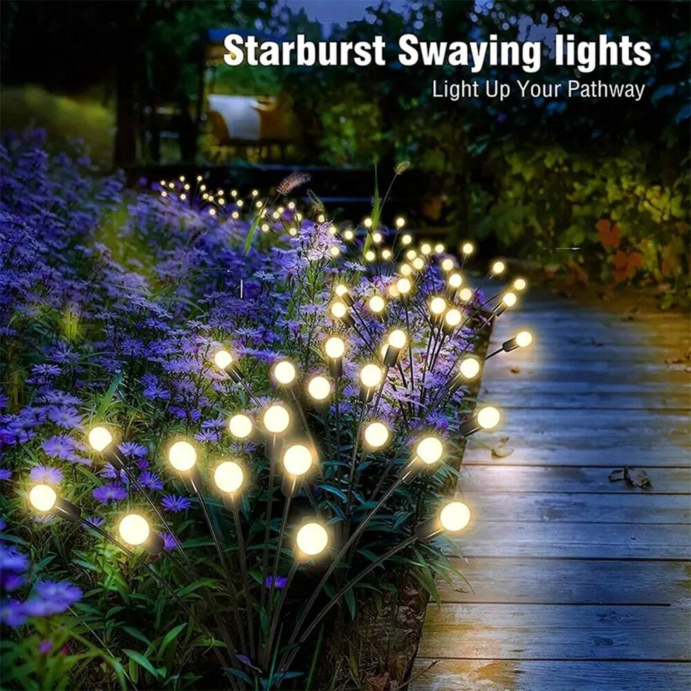 Lucioles Éclairantes | Élégantes Lampes Solaires Décoratives de Jardin 1