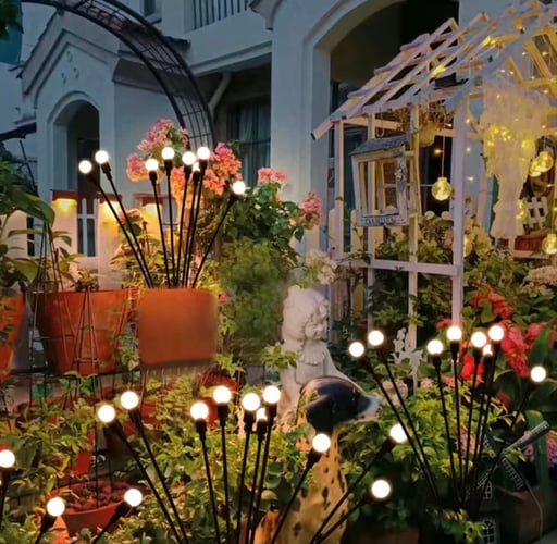 Lucioles Éclairantes | Élégantes Lampes Solaires Décoratives de Jardin 7