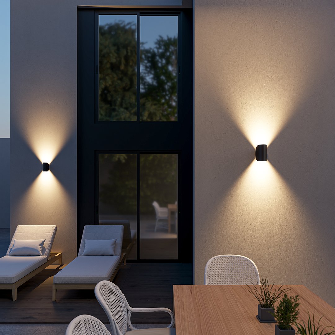 LumenTwist | Élégante Applique Murale LED Rotative et Inclinable IP65 4