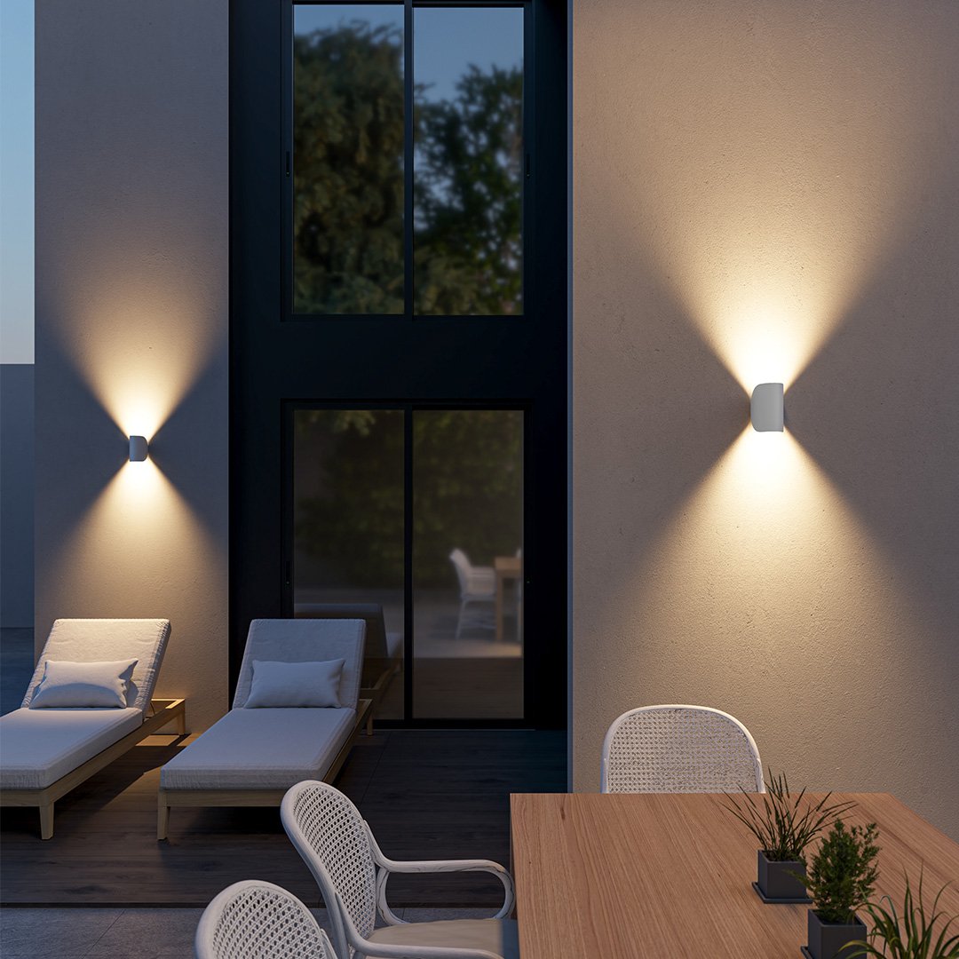 LumenTwist | Élégante Applique Murale LED Rotative et Inclinable IP65 7