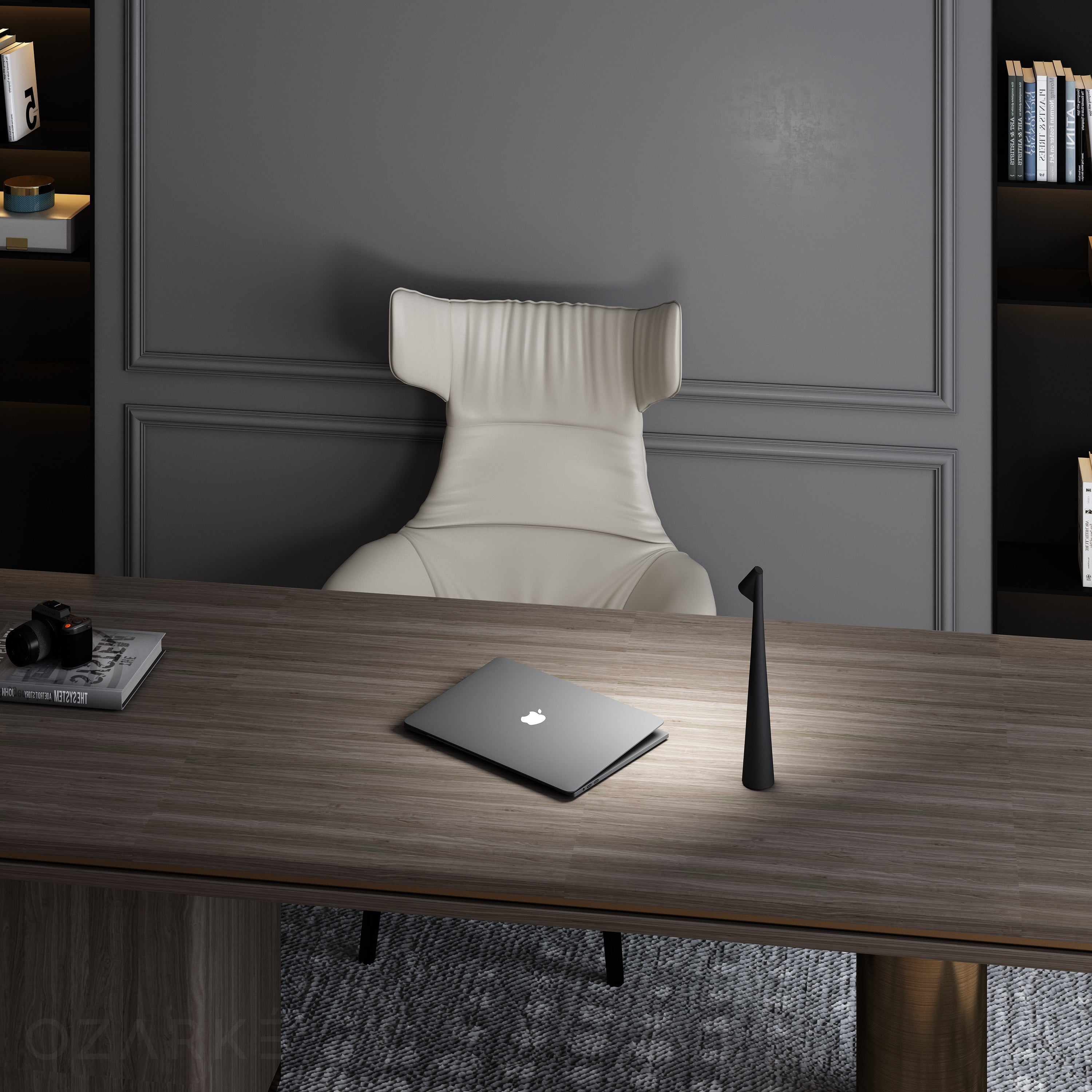 LumiSlim - Lampe de table LED rechargeable au design élégant