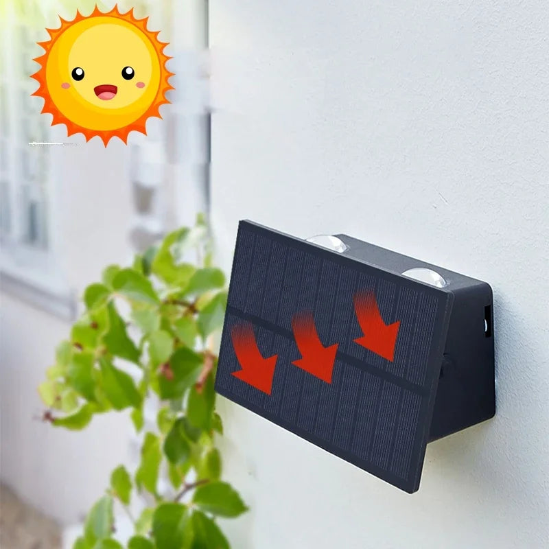 LumiSol | Élégant Éclairage Solaire de Balcon Écologique 4