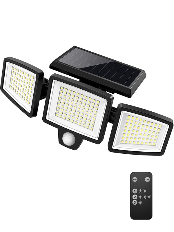 LumiSolar | Éclatante Lampe Solaire de Sécurité avec Détecteur de Mouvement 0