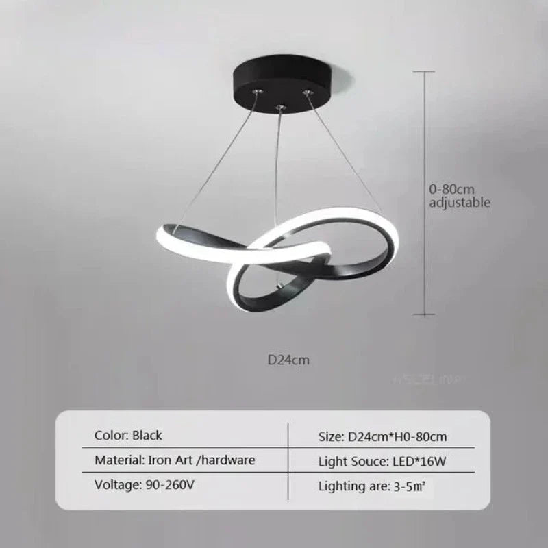 LumiWave | Élégant Plafonnier LED Design Pour Salon et Cuisine 5