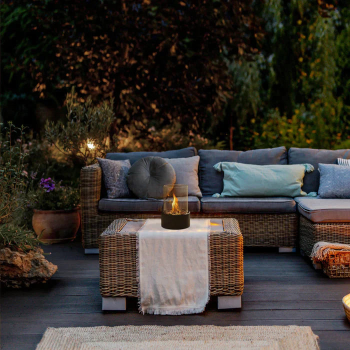 LumièreÉlégante | Chic Portable Modern Table Lantern for Warm Ambiance 2