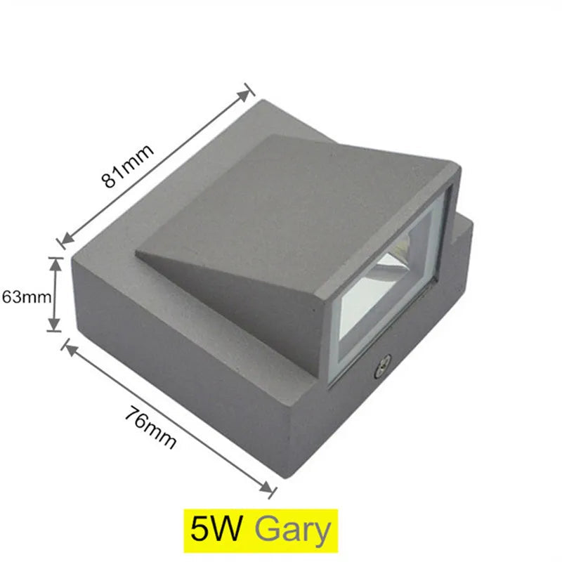 LumièreExtérieure | Élégante Applique Murale LED Résistante aux Intempéries 5