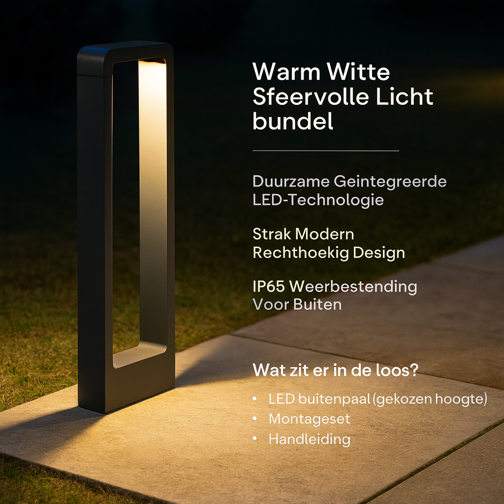 LumièreJardin | Élégante Lampe LED Moderne pour Éclairage Extérieur 2