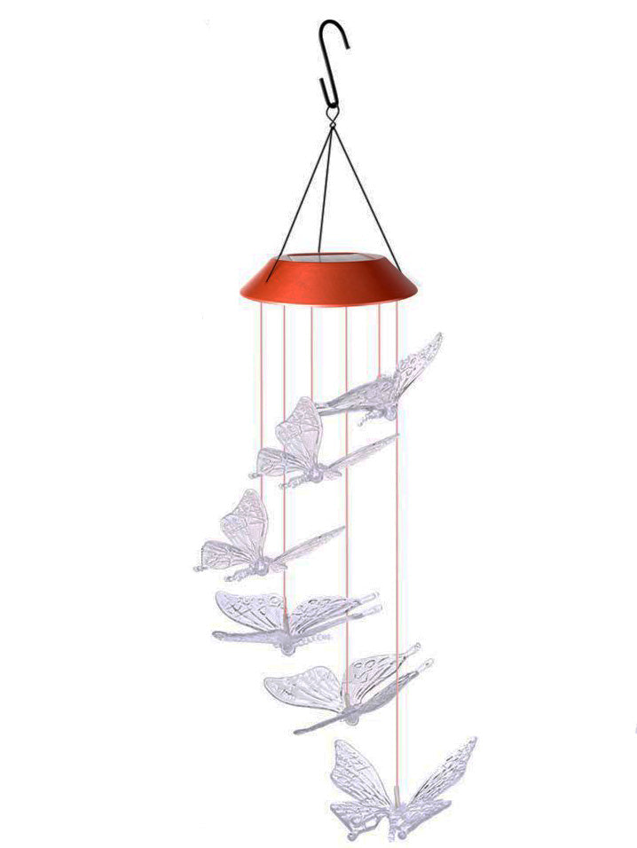 LumièrePapillon | Charmante Lampe Solaire Décorative pour Jardin 1