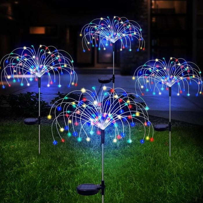 LumièreSolaire | Éblouissant Ensemble de 4 Lampes Solaire Jardin Extérieur 1