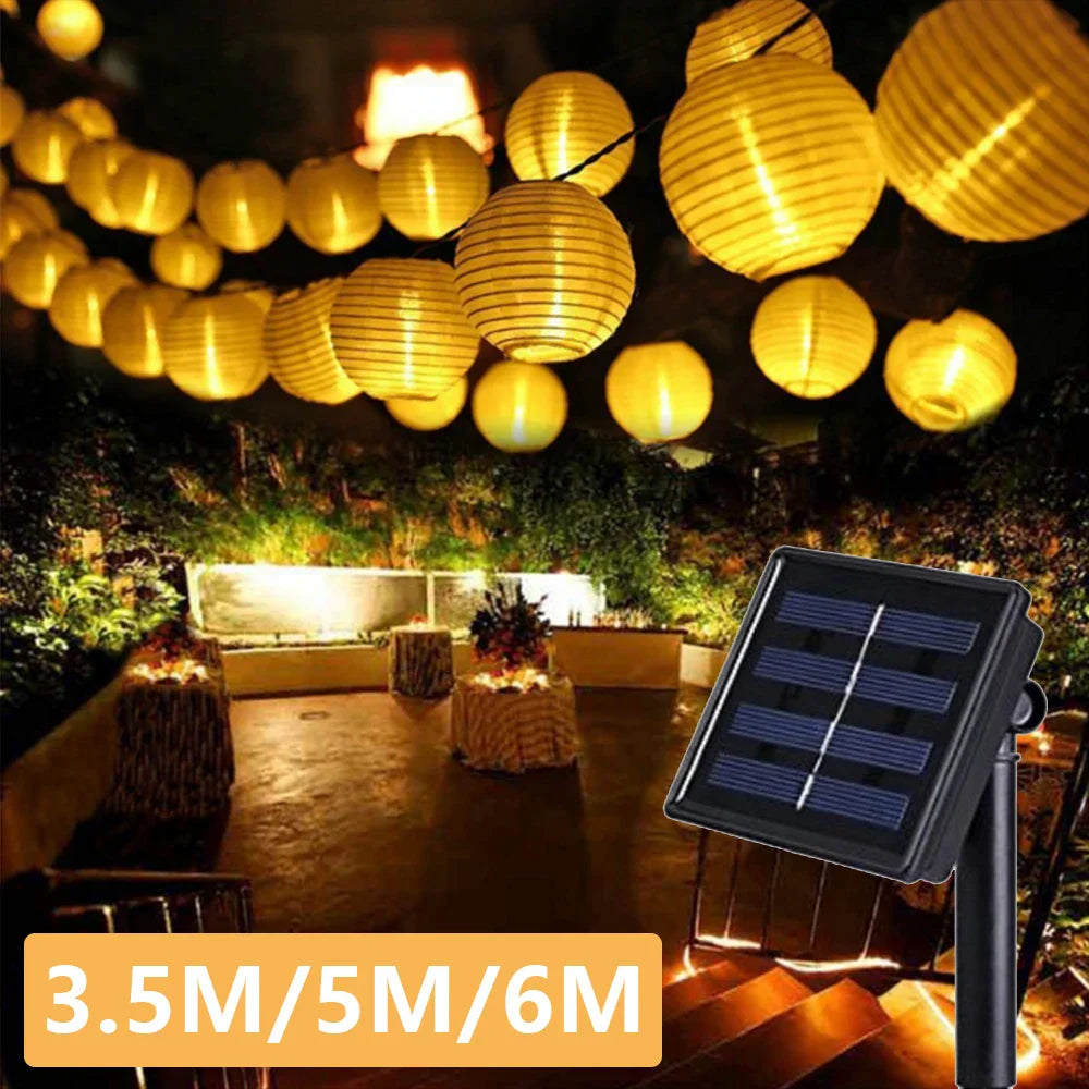 LumièreSolaire | Élégante Guirlande Lumineuse Écologique Extérieure 0