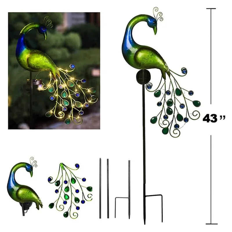 LumièreSoleil | Élégante Lampe de Jardin Décorative LED 5