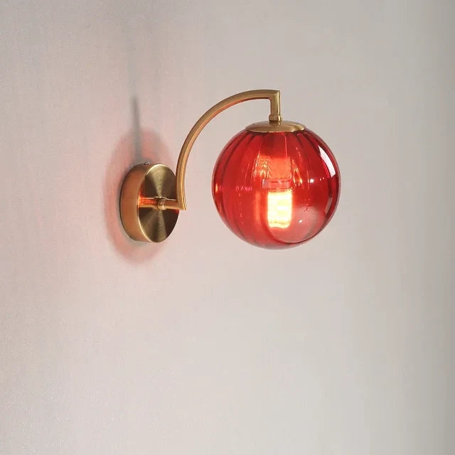 LuminaNordic | Élégante Applique Murale Design LED en Verre pour Chambre 4