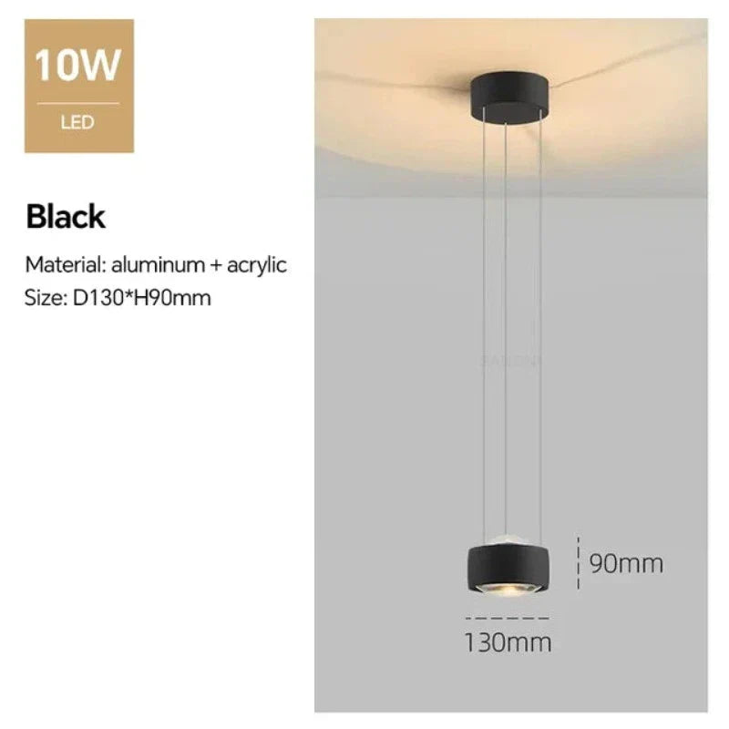 Luminara | Élégante Lampe Suspendue en Métal pour Éclairage Moderne 6