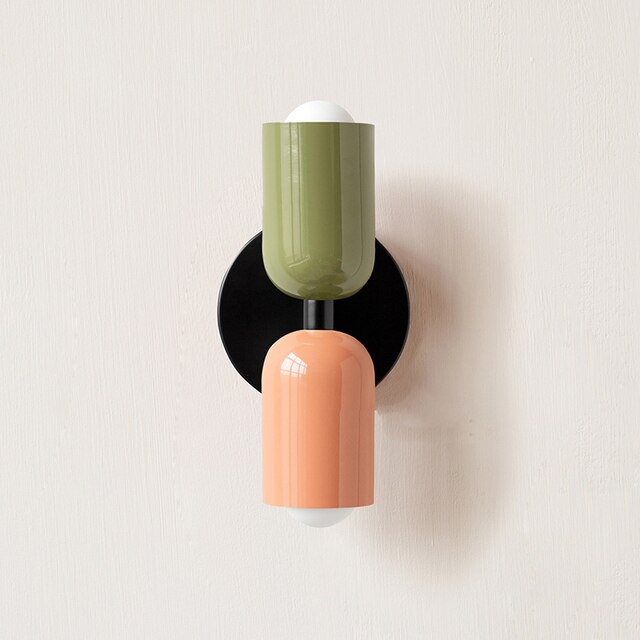 LumineuxCrème | Élégantes Appliques Murales LED Doubles Design Moderne 7