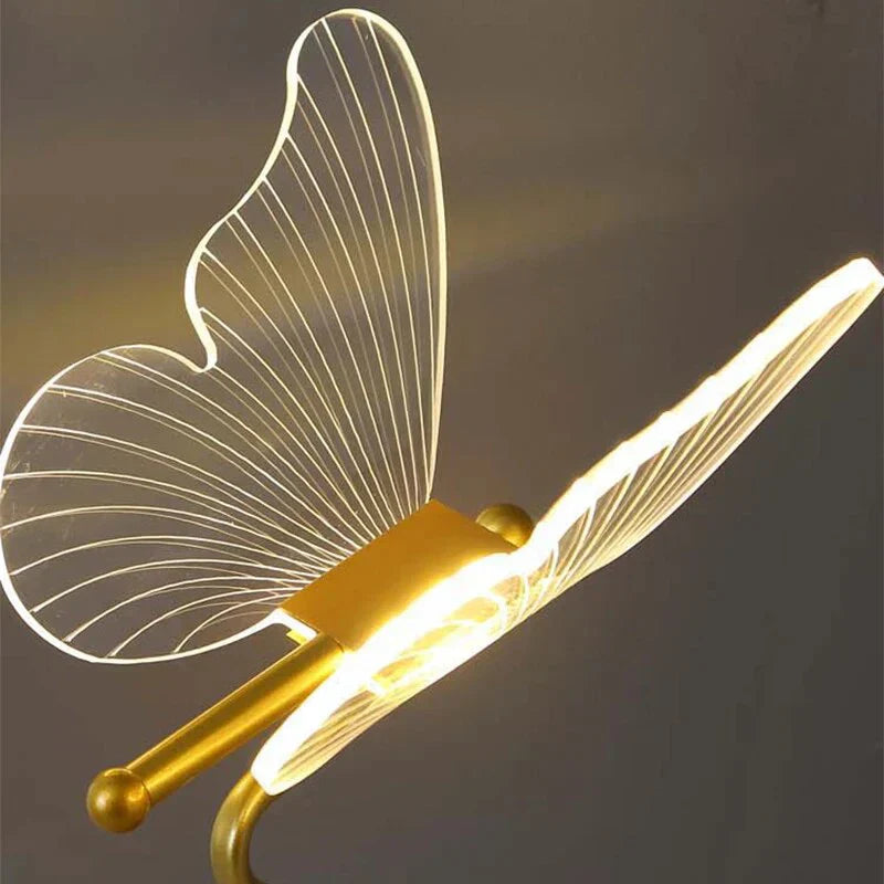 LumineuxPapillon | Élégante Lampe de Table LED Moderne et Compacte 6