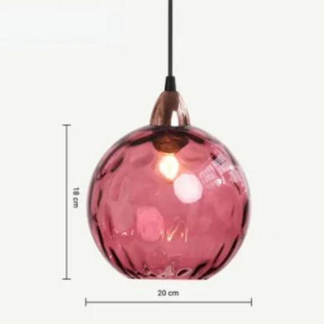 LumineuxVerre | Élégante Suspension Boule de Verre pour Intérieurs Chic 6