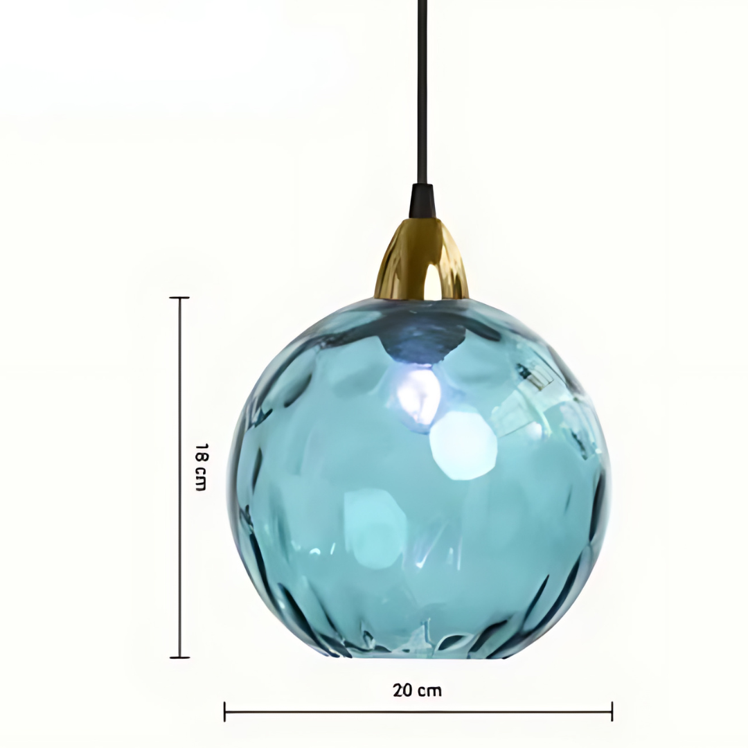 LumineuxVerre | Élégante Suspension Boule de Verre pour Intérieurs Chic 7