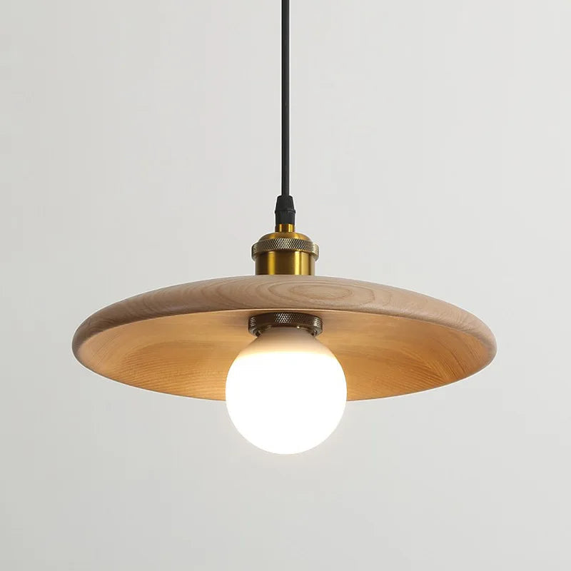LuminoBois | Élégante Suspension Bois Design Moderne Luminaire 0