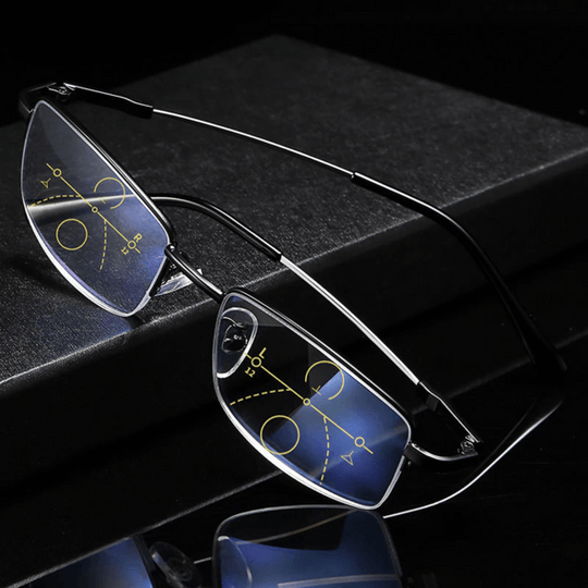Lunettes Progressives Intelligentes | Verres Progressifs avec Adaptation Automatique | Confort Visuel Optimal pour Tous les Besoins 0