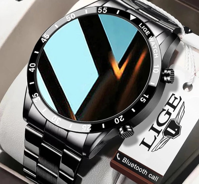 LuxeFit | Montre Intelligente Multifonction avec Suivi de Santé | Design Élégant pour Performance et Style 0