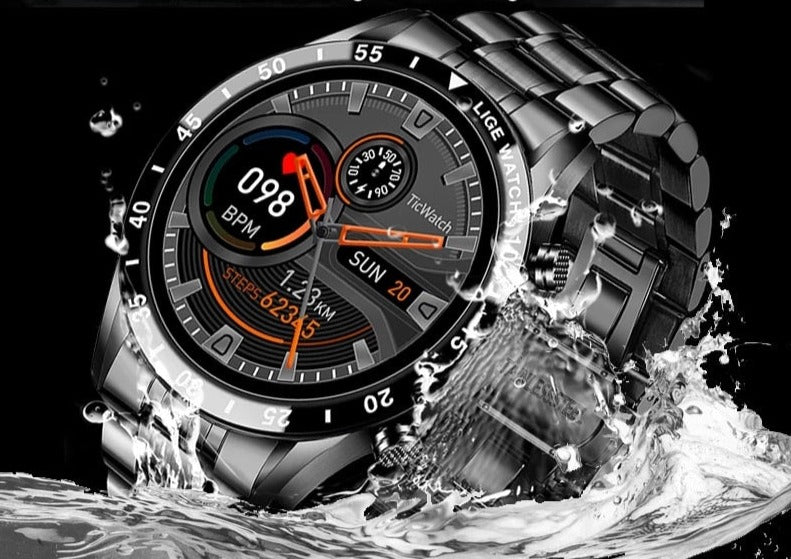 LuxeFit | Montre Intelligente Multifonction avec Suivi de Santé | Design Élégant pour Performance et Style 5
