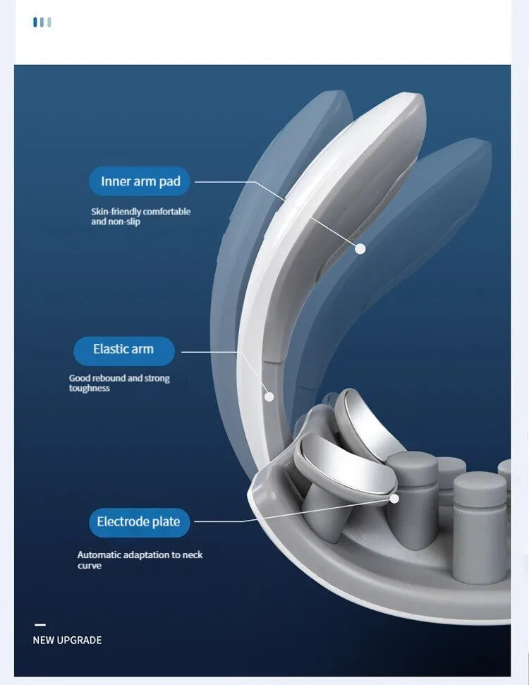 NeckEase Device – Masseur Cervical Portable Détente