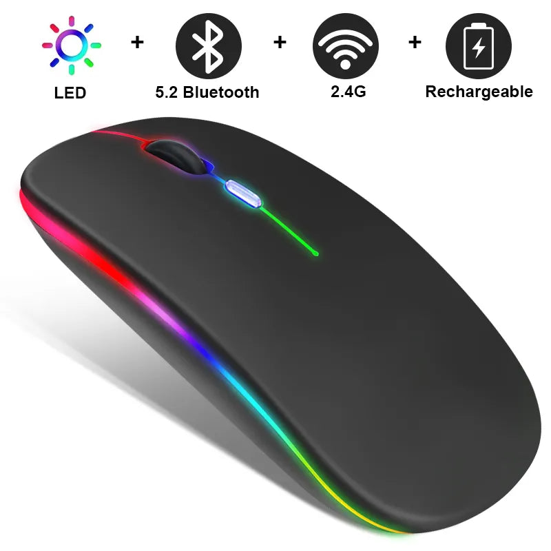 LuxeClick Mouse – Souris Bluetooth Rechargeable Sans Fil